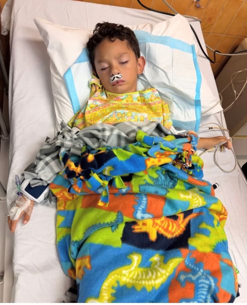 InterFACE Kids Ramon Manuel Rivera recuperating from surgery